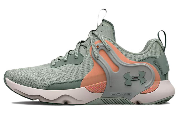 (WMNS) Under Armour HOVR Apex 3 Cross Trainer 'Green Orange' 3024272-302