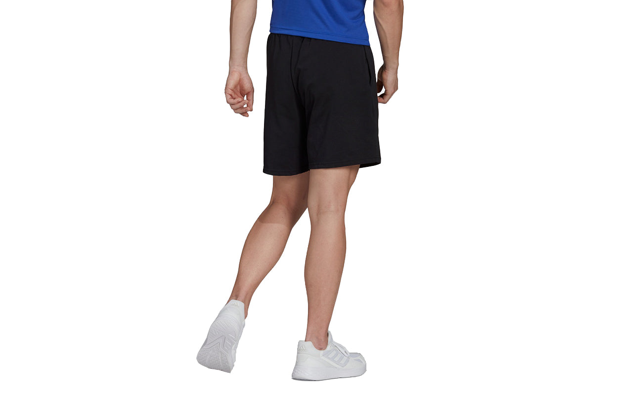 adidas M Bl Sj Sho Logo Casual Sports Stylish Breathable Shorts Black GS4874