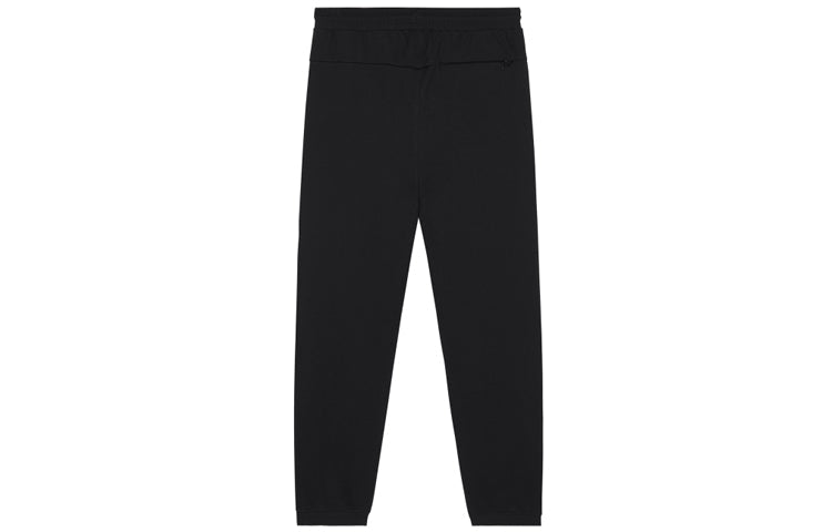 New Balance Logo Tech Fleece Pants Asia Sizing 'Black' AMP13356-BK