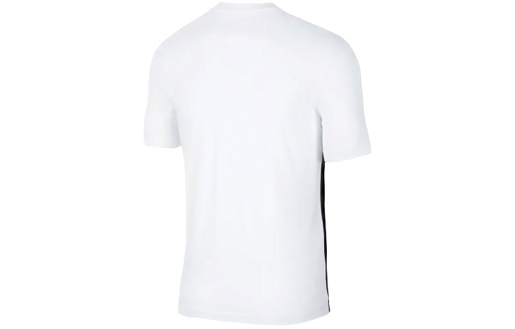 Nike MENS Sportswear Swoosh Logo Print Crew-neck Short Sleeve Rainbow Colorblock AR5192-102
