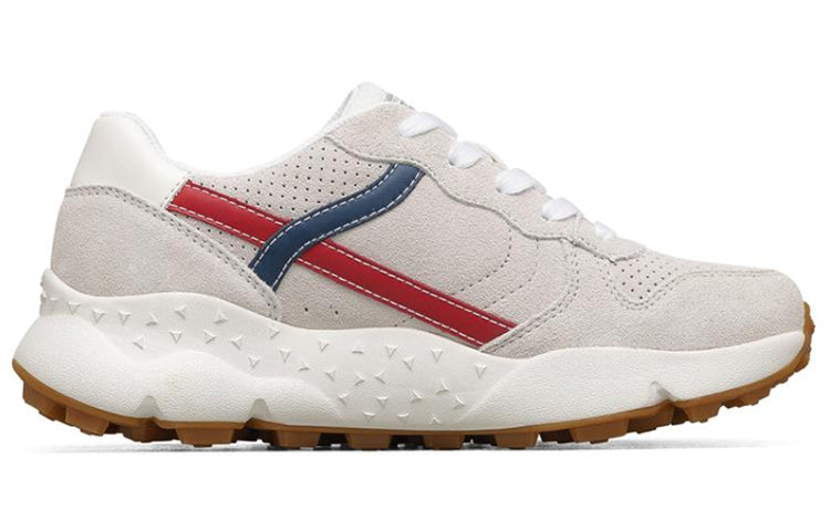 (WMNS) Skechers Bobs Gosan Sneakers White/Red/Blue 117139-WRNV