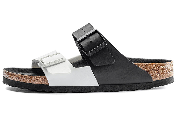 (WMNS) Birkenstock Arizona Series Black White Version Sandals 1019712