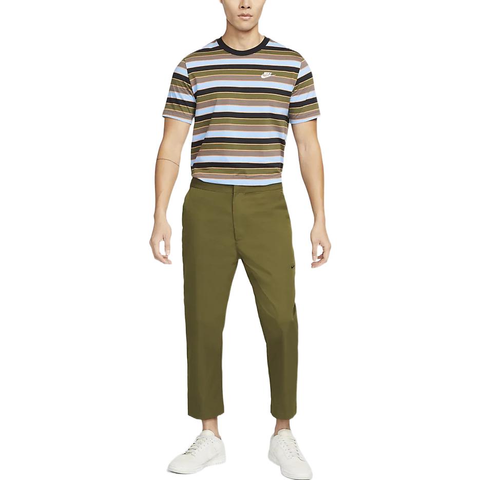 Nike Sportswear Style Essential Unlined Cropped Pants 'Olive' DD7033-326