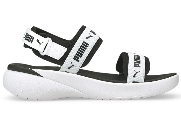 (WMNS) PUMA Sportie Sandal 'White Black' 381172-05