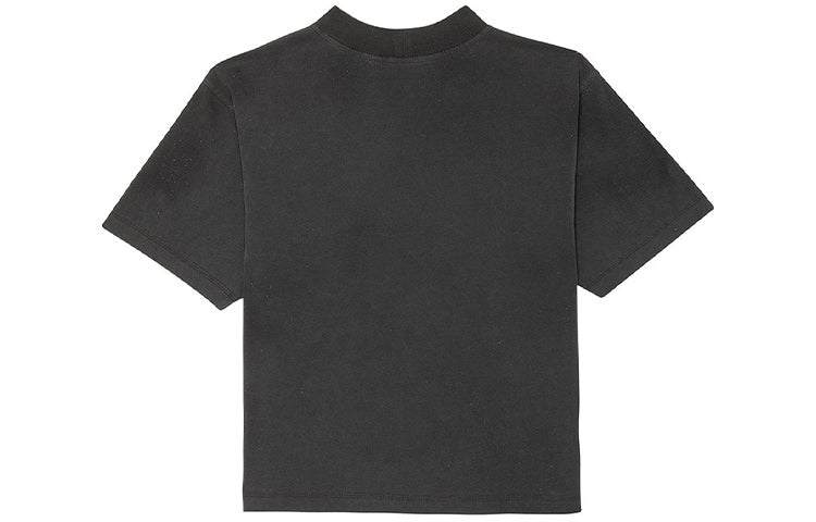 Men's PALM ANGELS Pattern Short Sleeve Black PMAA054E20JER0041055