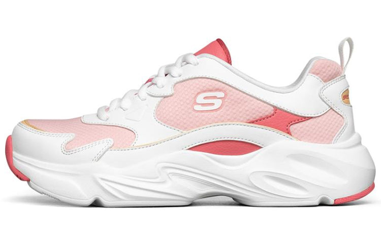 (WMNS) Skechers Stamina Airy Pink/Red/White 66666310-WPK