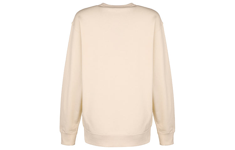 (WMNS) KENZO Pattern Round Neck Long Sleeves Hoodie Beige FA62SW8234XC-03