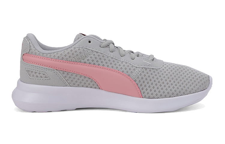 (GS) PUMA ST Activate Sports Running Shoes Grey/Pink/White 369069-10