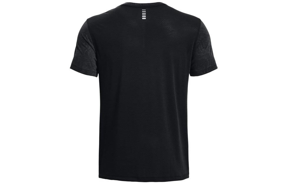 Under Armour Streaker Topographic T-Shirt 'Black' 1373211-001