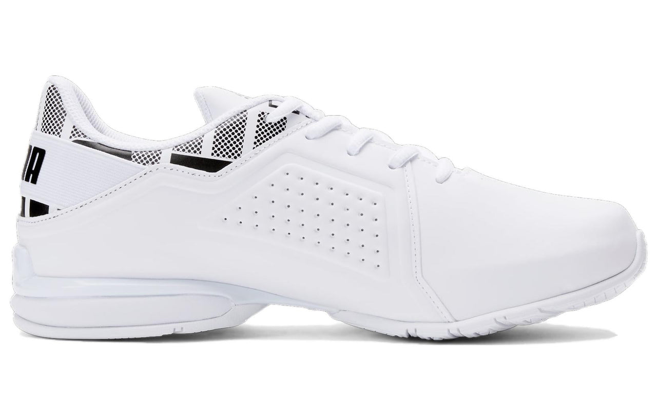 PUMA Viz Runner Repeat Wide 'White Black' 377334-12