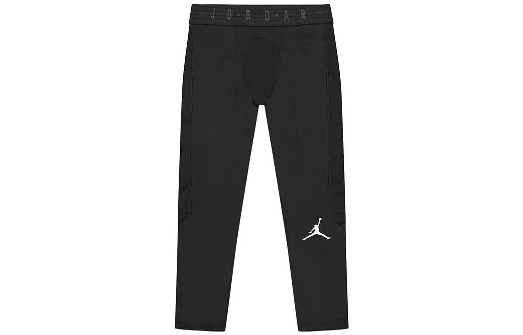 Men's Air Jordan Dri-FIT Moisture Conduction Quick Dry Elastic Tight Gym Pants/Trousers/Joggers Black CZ4796-010