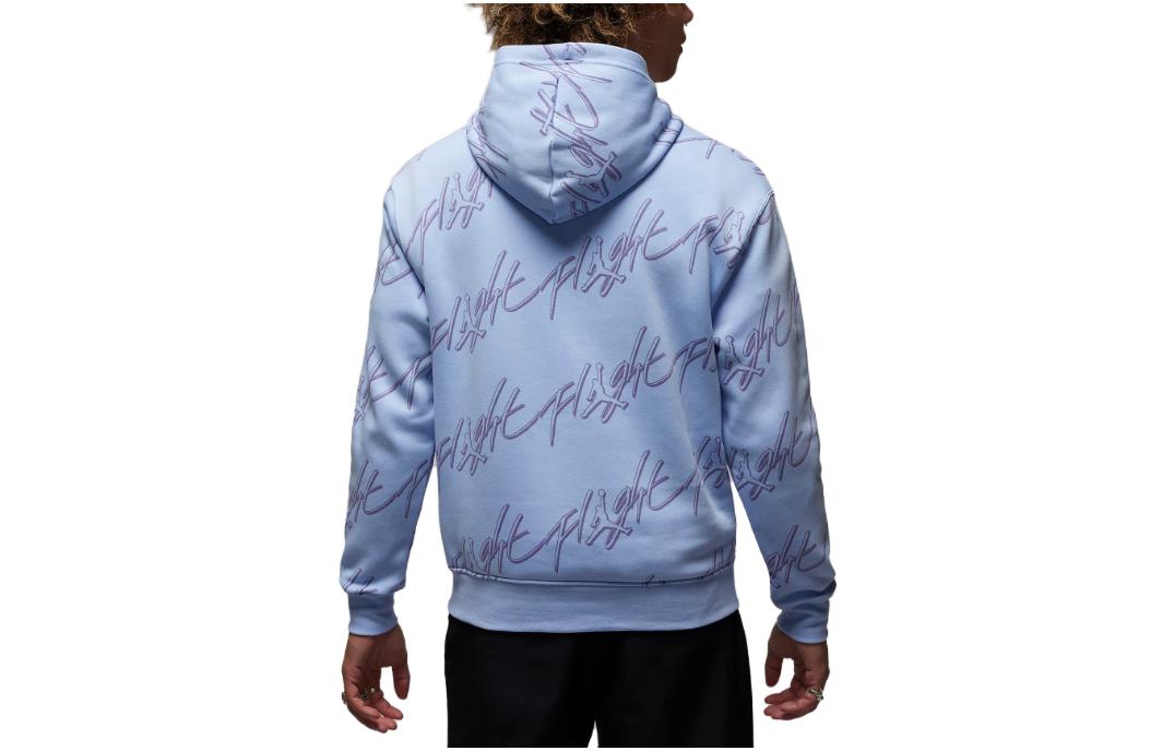 Air Jordan Fleece Pullover Hoodie 'Blue' FB7318-425