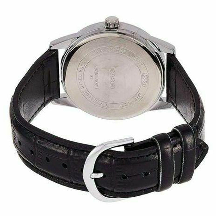 CASIO Sports Quartz Waterproof Mens Black Analog MTP-V001L-7B