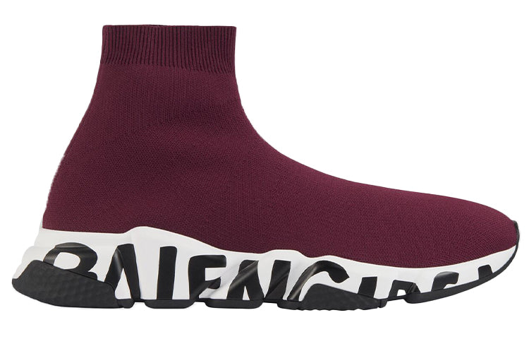Balenciaga Speed Trainer 'Midsole Graffiti - Purple' 605972W05GE6091