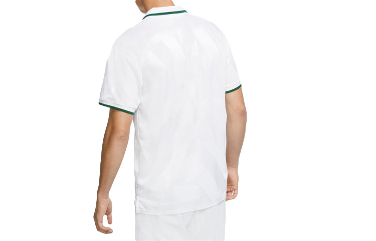 Nike Court Breathe Slam Tennis Polo Shirt 'White' CK9796-100