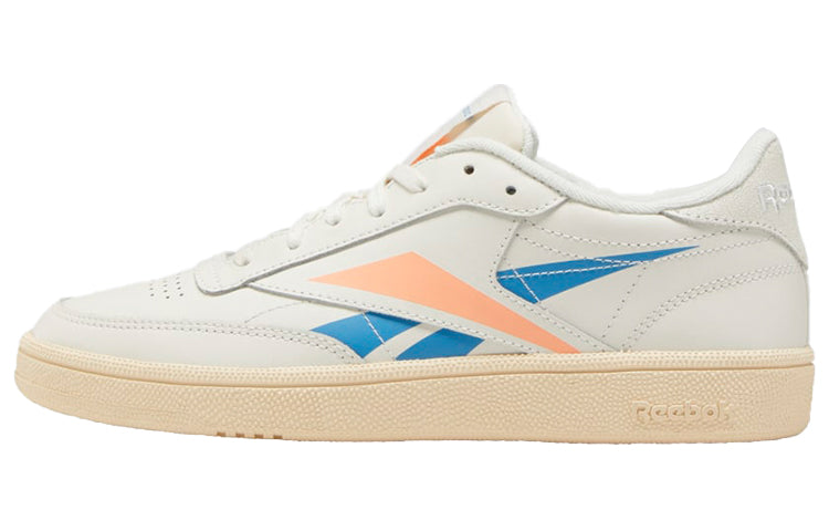 (WMNS) Reebok Club C 85 Beige/Red/Blue DV7247