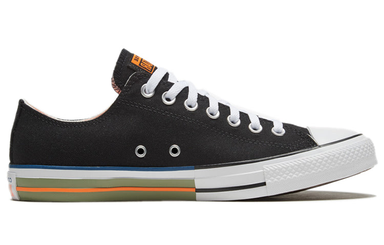 Converse Color Chuck Taylor All Star Canvas Shoes Black/Orange 167636C