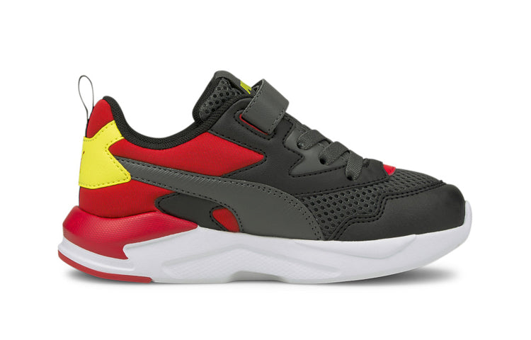 (PS) PUMA X-Ray Lite Radiate Ac Ps Running Shoes Black/Red 375068-01