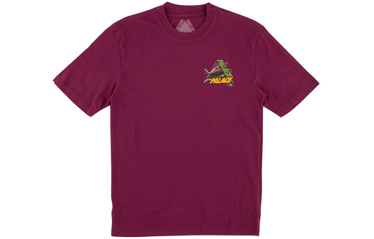 PALACE Octo T-Shirt Back Printing Pattern Short Sleeve Cherry Red P15TS126