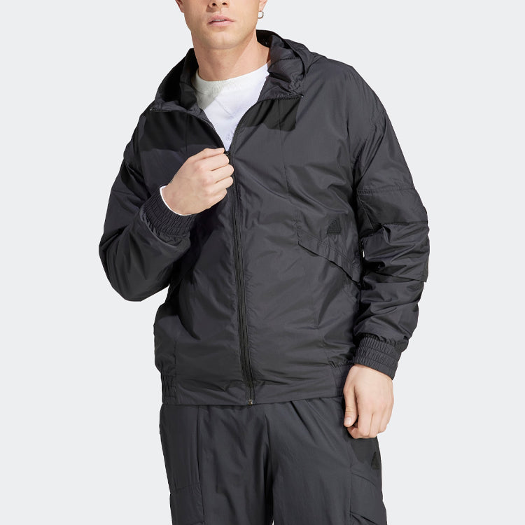 adidas City Escape Windbreaker Jacket 'Black' IC6733