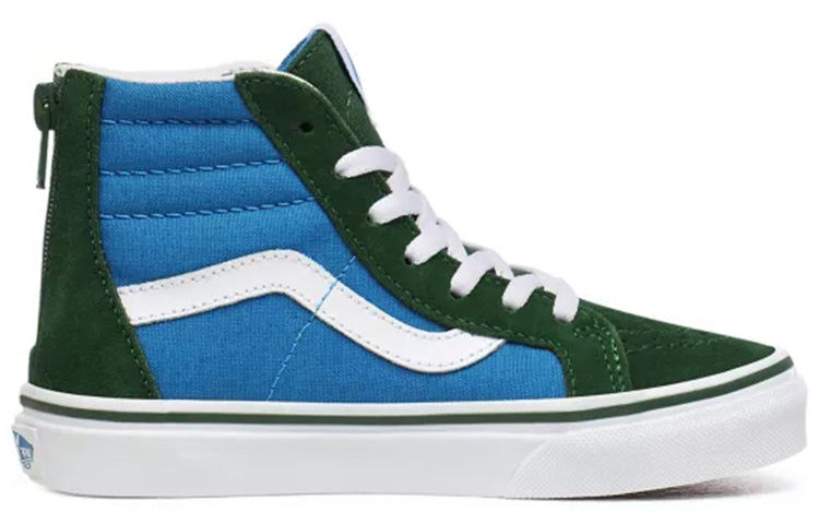 Vans Kid's SK8-HI Black/Blue VN0A4UI4WK9