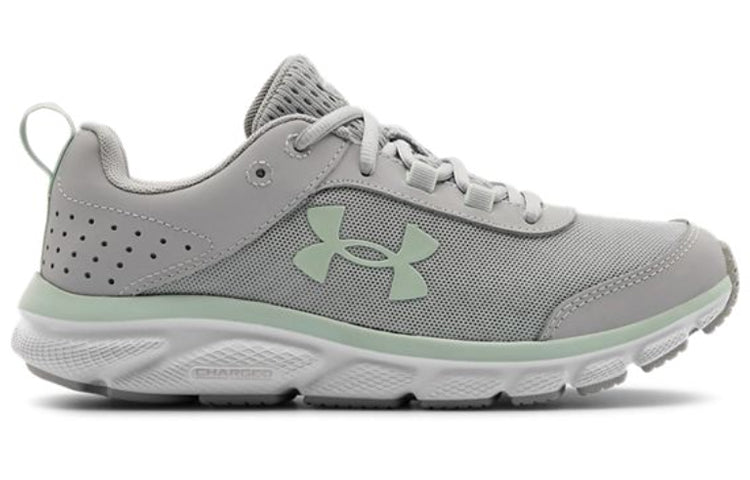 (WMNS) Under Armour Charged Assert 8 Sports Shoes Gray 3021972-106
