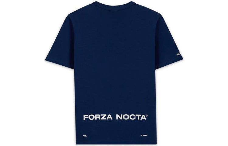 Nike x NOCTA Drake Cardinal Stock Logo T-Shirt Asia Sizing 'Blue' DJ5951-492