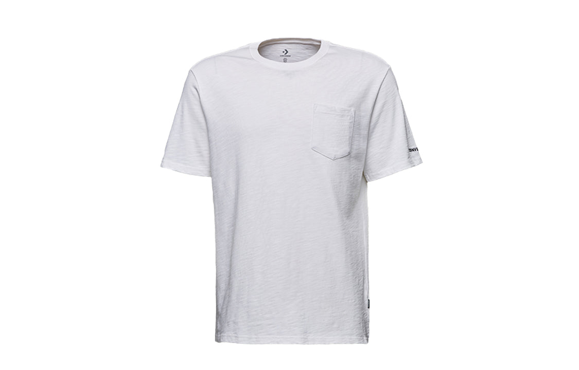 Men's Converse Classic Basic Casual Short Sleeve Gray 10008444-102