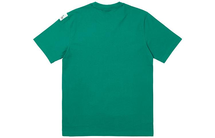 Men's adidas x PALACE Crossover FW22 Alphabet Logo Printing Round Neck Short Sleeve Green T-Shirt HK2137