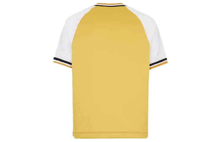 Men's FENDI SS21 Casual Short Sleeve Yellow FAF581AD2ZF17XU
