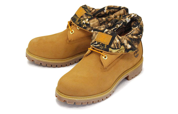 Timberland Roll Top Premium Boots Basic 'Wheat Brown Camouflage' A2BEX