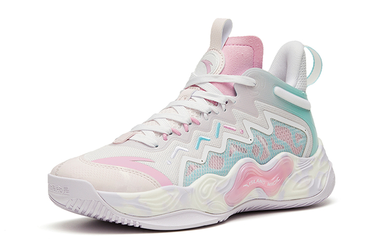 (WMNS) ANTA Magic Cement 'White Pink Green' 922321610S-1