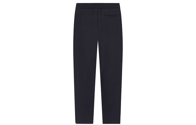 (WMNS) FILA Knit Check Splicing Sports Causual Pant Female Blue F11W018632F-NV
