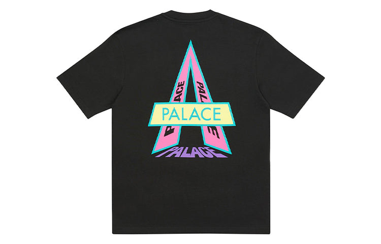 PALACE Asleep To Venture Round Neck Short Sleeve Unisex Black P19TS022