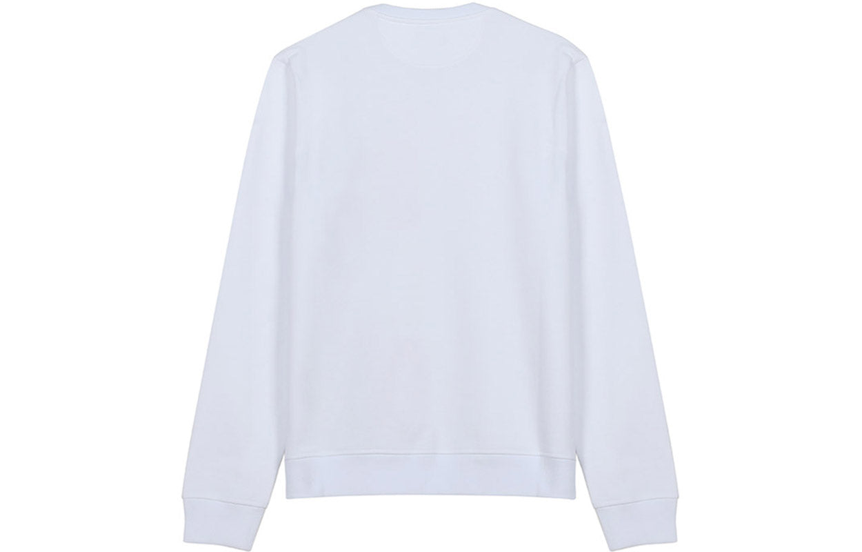 Men's FENDI Embroidered Pattern Long Sleeves White FY0178ADVKF0QA0