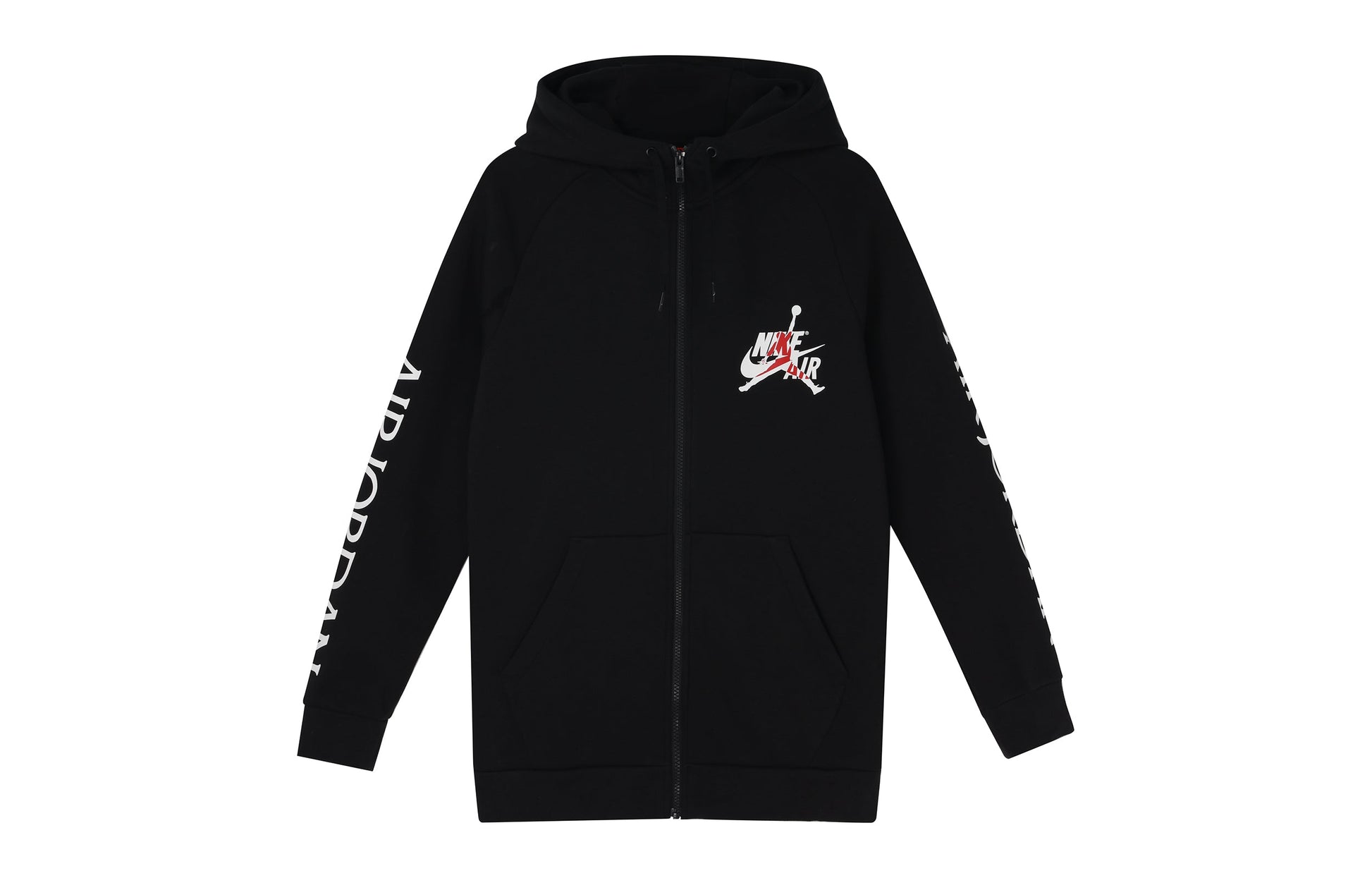 Air Jordan Jumpman Classics Logo Casual Sports Breathable hoodie Jacket Black DH9507-010