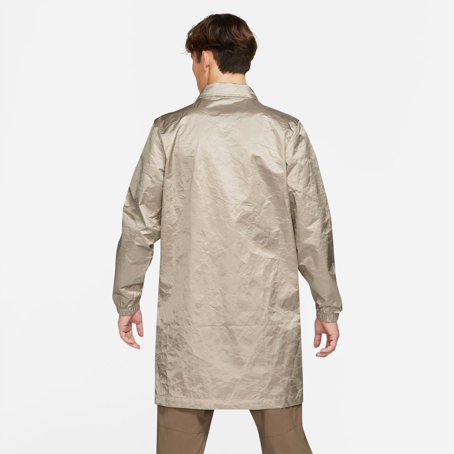 Nike Sportswear Style Essentials Long Jacket 'Beige' DH7848-236