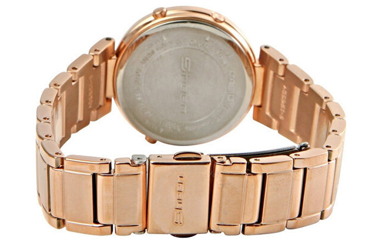 CASIO SHEEN Waterproof Stainless Steel Strap Gold Analog SHN-6010GD-7ADR