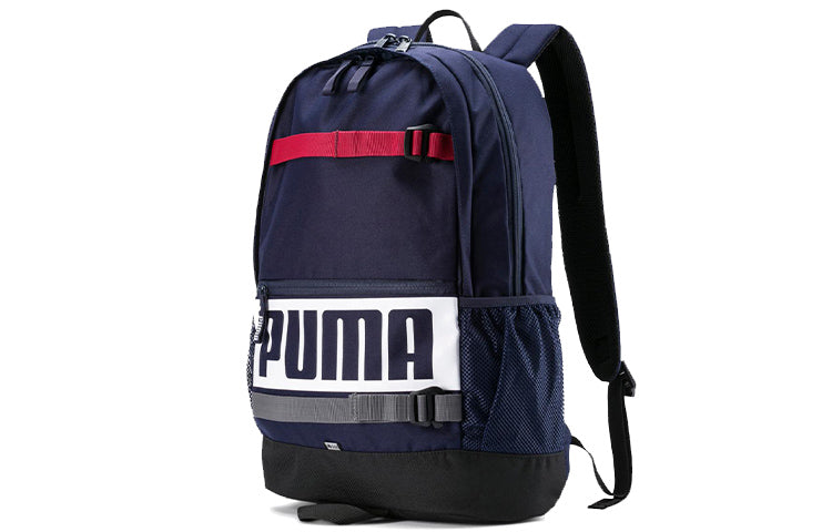 PUMA Deck Backpack 'Navy White Red' 074706-24