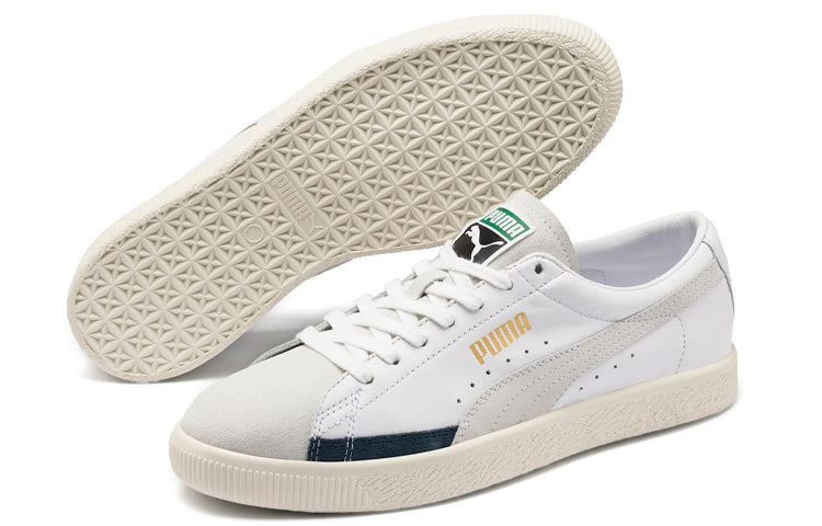 PUMA Basket 90680 L White/Blue 372073-05