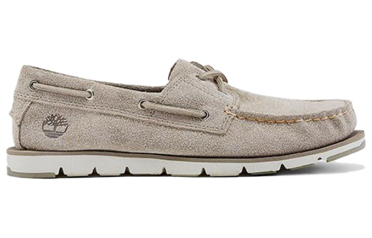 (WMNS) Timberland Camden Falls Suede Boat White A1P84
