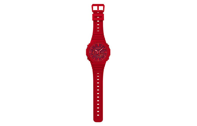 CASIO G-Shock Analog-Digital 'Red' GA-2100-4APR