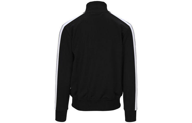 Men's PALM ANGELS Side Stripe Sports Jacket Black PMBD001E20FAB0011001