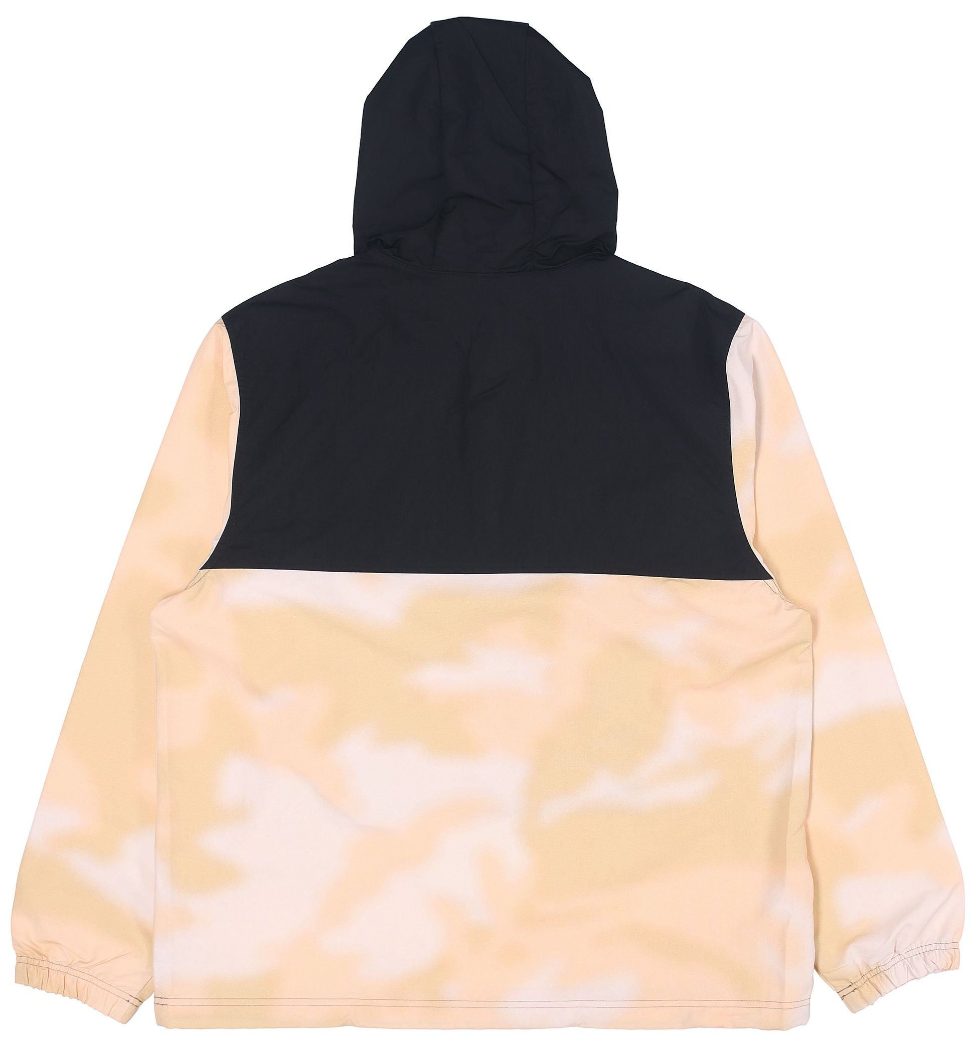 adidas originals Camo Windbreaker Sports Casual Camouflage Half-zip Jacket Men's Black/Brown GN1876