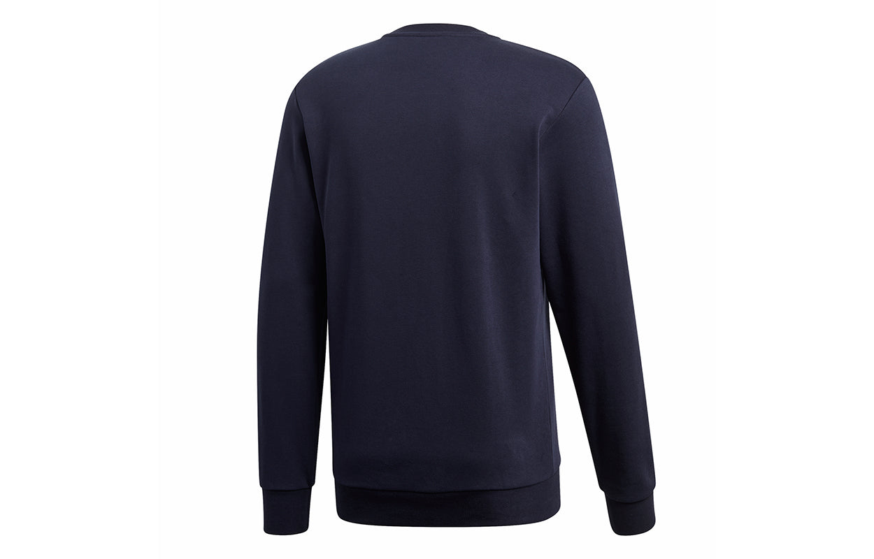 adidas E PLN CREW FT Casual Sports Round-neck SweaterMen Blue DU0390