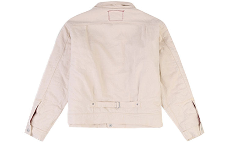 Men's Levis Red Series Casual Denim Jacket White A0123-0001