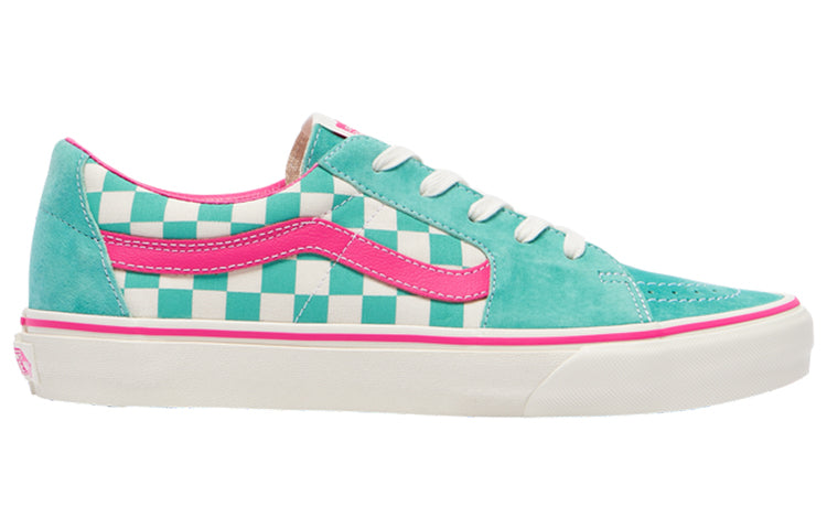 Vans SK8-Low 'Teal Pink Checkerboard' VN0A4UUK6A0
