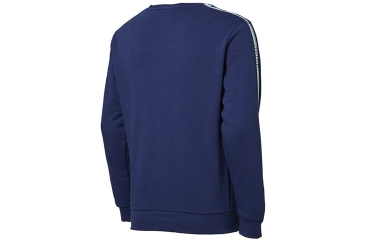 PUMA logo Printing Round Neck Blue 853354-06