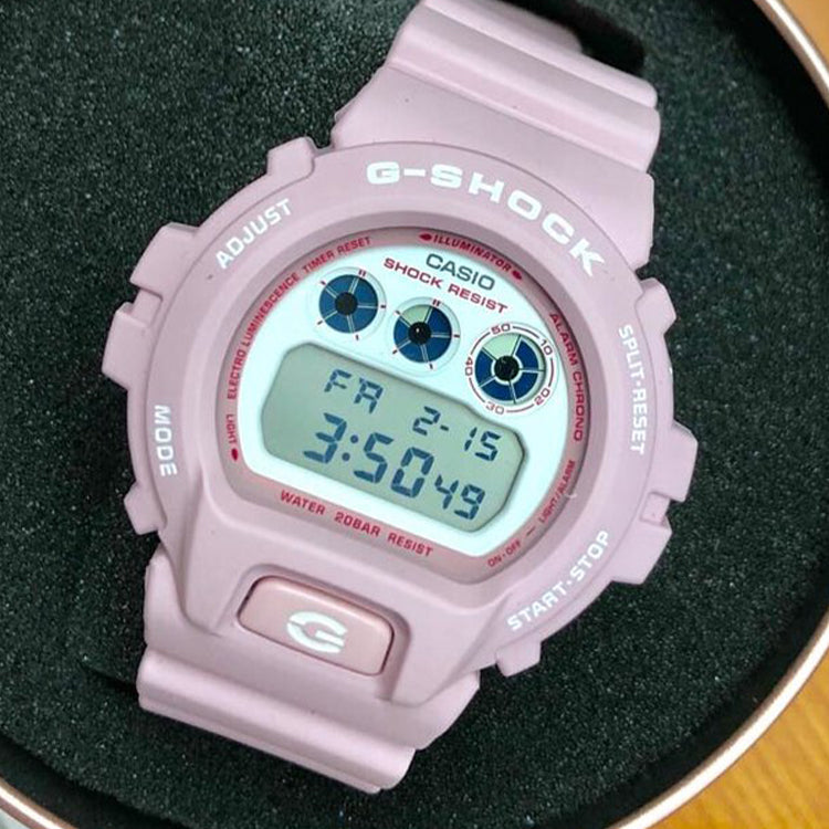 CASIO G-Shock Digital 'Pink' DW-6900TCB-4