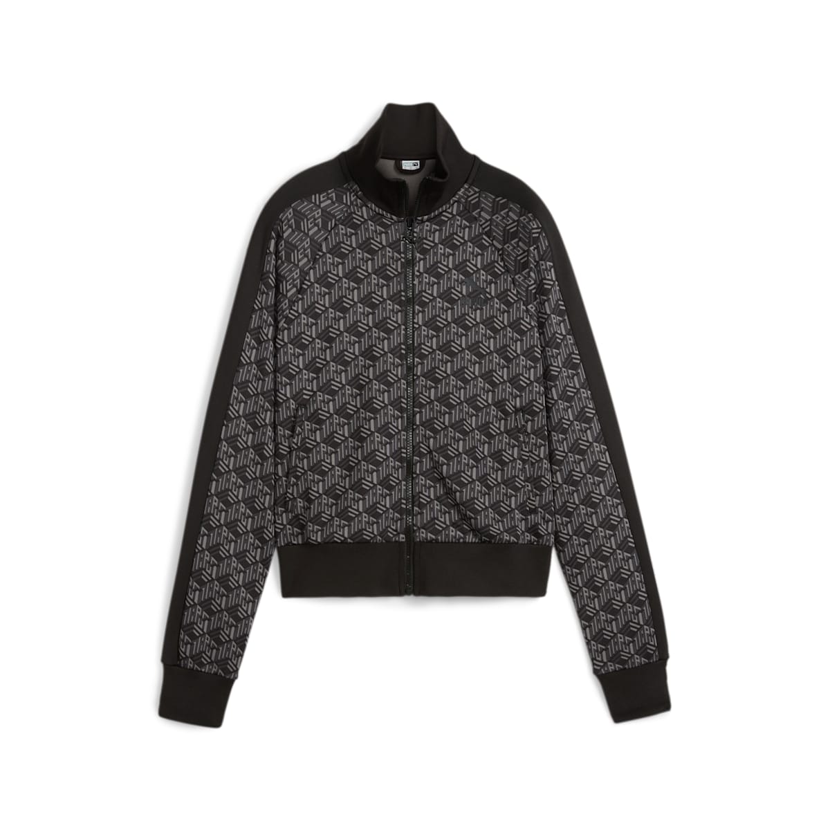 (WMNS) PUMA T7 Track Jacket 'Puma Black-AOP' 625601-01